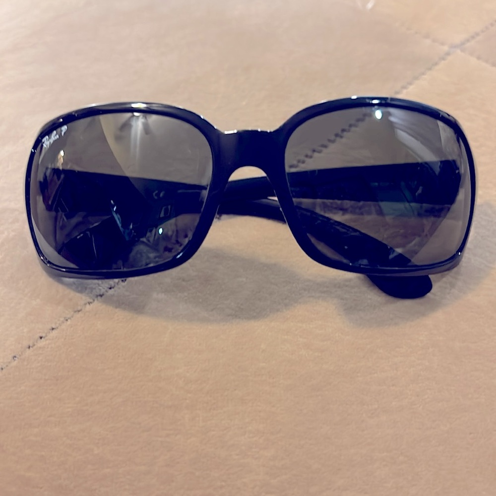 Genuine Ray-Ban Polarized Sunglasses, Black